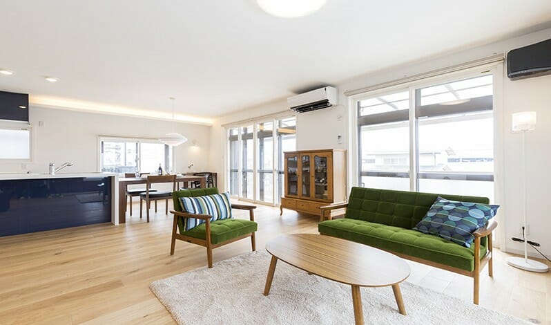 懐かしいレトロモダンなモデルハウス