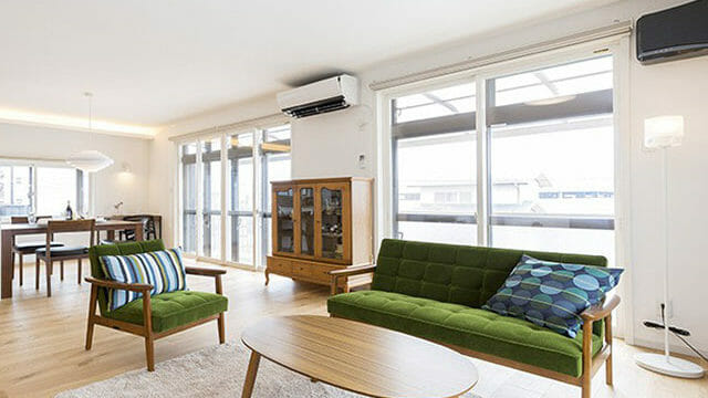 懐かしいレトロモダンなモデルハウス